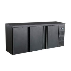 Arrière bar réfrigéré 3 portes 537 litres