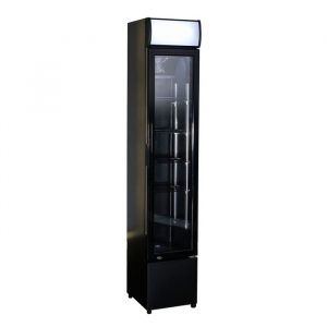 armoire-refrigeree-vitree-slim-1-porte-noir-105-litres