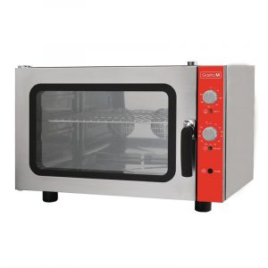 Four à convection 4 niveaux avec humidiicateur porte latérale 400V