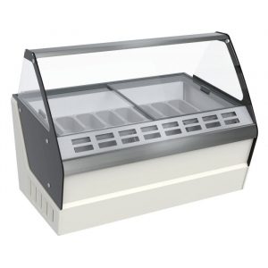 Vitrine à crème glacée hawai 16 x 5 litres