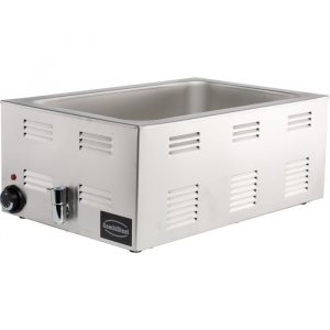 Bain-marie avec robinet de vidange
