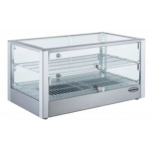 Vitrine chauffante 80 litres