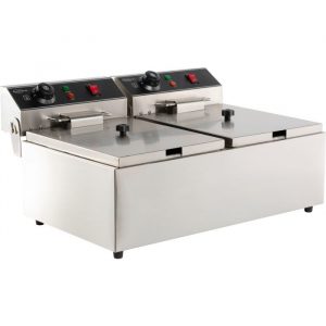 Friteuse 2x6 litres 230v 2x3,3kw