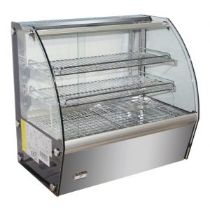 Vitrine chauffante 120 litres
