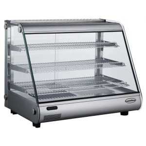 Vitrine chauffante 160 litres