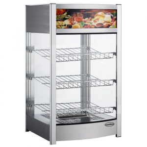 Vitrine chauffante 97 litres