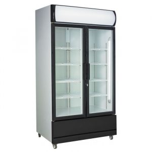 Armoire Réfrigérée vitrée 2 portes 670 litres