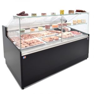 Vitrine réfrigérée Droite CORDOBA Boucherie 2 m Profondeur 1100