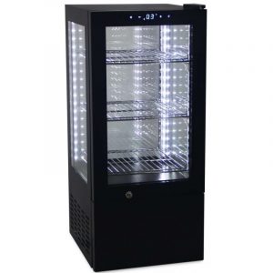 Vitrine réfrigérée 65 litres Noir