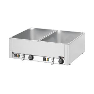Double Bain-marie avec robinet de vidange