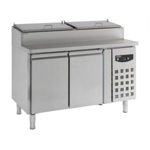 Saladette réfrigérée 2 portes 6 x GN 1/3 Tropicalisé