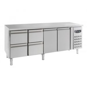 Table réfrigérée 2 portes 4 tiroirs 700