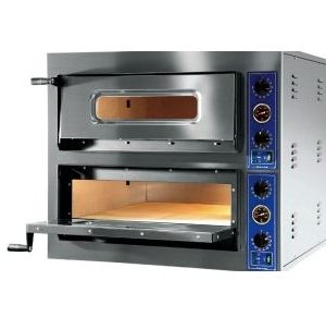 Four à pizza Electrique GGF MEDIUM Chambre Réfractaire 2x6 pizzas 36cm