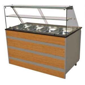 Vitrine Buffet réfrigérée capacité 4 x Bac GN1/1