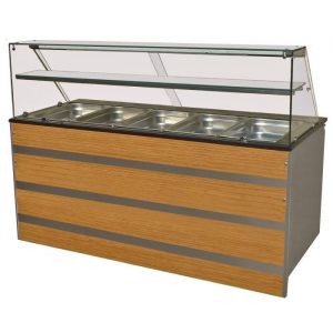 Vitrine Buffet réfrigérée capacité 5 x Bac GN1/1