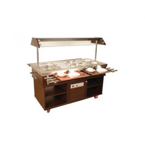 Buffet réfrigérée 700 capacité 4 x Bac GN1/1