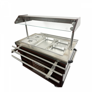 Buffet réfrigérée 700 capacité 3 x Bac GN1/1