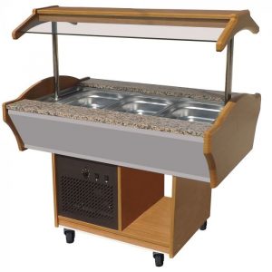 Buffet réfrigérée capacité 3 x Bac GN1/1