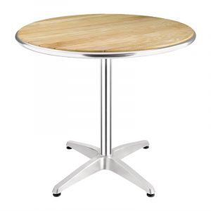 Table ronde en frêne 80cm