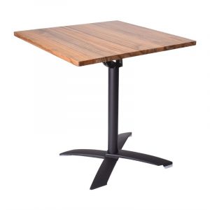 Table bistro pliante intérieur 70cmx70cm