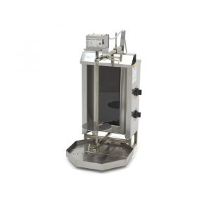 Machine à kebab doner électrique 2 zones - 20 kg de viande