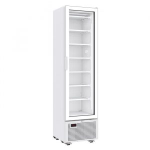 Congélateur vitré blanc 1 porte 221 litres