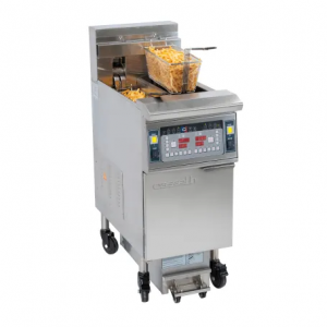 FRITEUSE ÉLECTRIQUE AVEC FILTRATION 2 X 12 LITRES 17KW Casselin