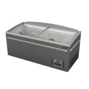 Congélateur bahut vitré 1850 dégivrage automatique Combisteel