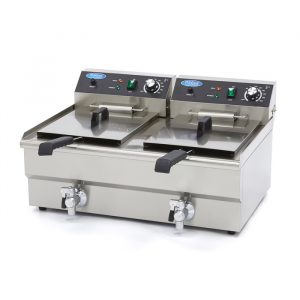 Friteuse 2x13 litres 2 paniers 230v