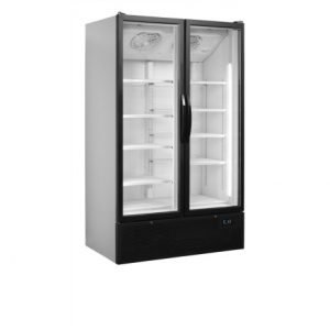 Armoire réfrigérée vitrée 2 portes 936 litres