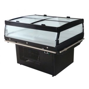 ÎLOT DE REFROIDISSEMENT AVEC COUVERCLE EN VERRE 1M37