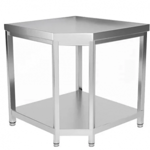 Table d'angle centrale - 1000x1000x 700x850 mm
