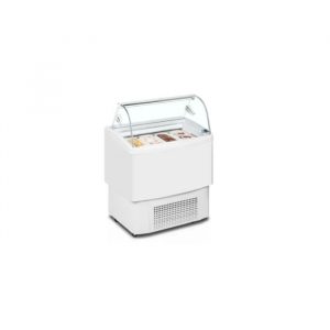 Vitrine à crème glacée Fiji 4 x 5 bacs
