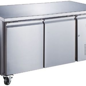 TABLE RÉFRIGÉRÉE PÂTISSIÈRE TROPICALISÉ 600 X 400 - 2 PORTES