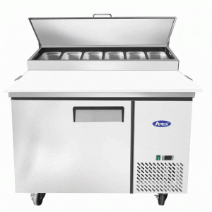Saladette réfrigérée 1 porte 6 x GN 1/3 Tropicalisé