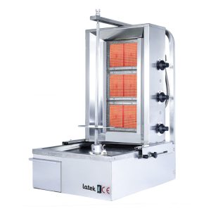 Machine à kebab 3 feux gaz LATEK