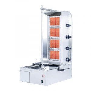 Machine à kebab 4 feux gaz LATEK