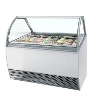 Vitrine à crème glacée Millennium LX 18 x 5 litres