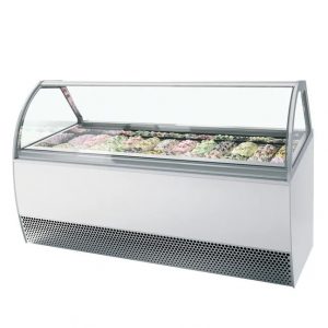 Vitrine à crème glacée Millennium LX 24 x 5 litres