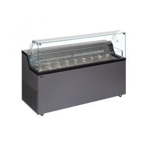 Vitrine à crème glacée Mirabella 9 x 5 litres
