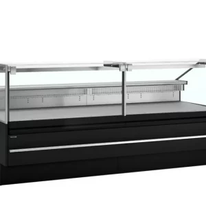 Vitrine réfrigérée NOIR 2m50 profondeur 90 cm