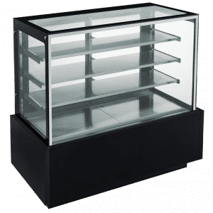 Vitrine réfrigérée 1m20 - 3 étagères - 475 litres