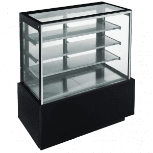 Vitrine réfrigérée 90 cm - 3 étagères - 344 litres