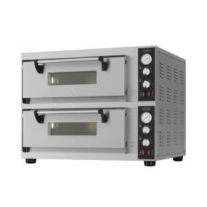 Four à pizza Electrique 2 x 4 pizza diamètre 30cm